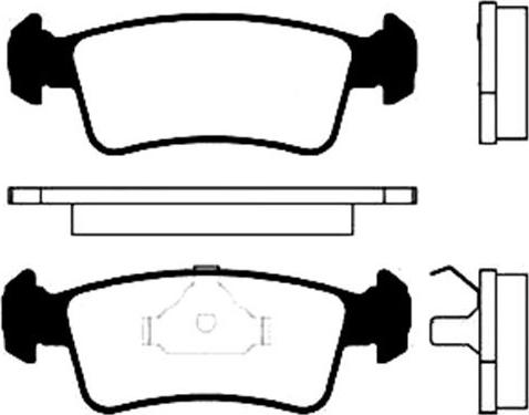 Kavo Parts BP-8507 - Komplet Pločica, disk-kočnica www.molydon.hr