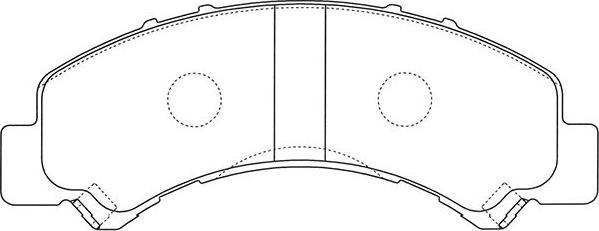 Kavo Parts BP-3516 - Komplet Pločica, disk-kočnica www.molydon.hr