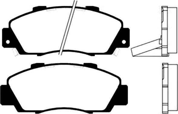 Kavo Parts BP-2019 - Komplet Pločica, disk-kočnica www.molydon.hr