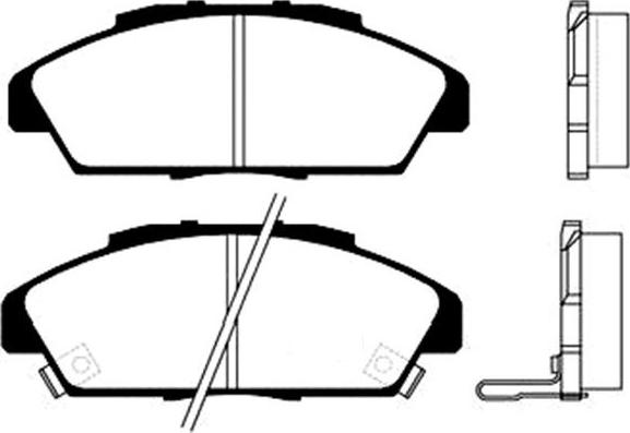 Kavo Parts BP-2015 - Komplet Pločica, disk-kočnica www.molydon.hr