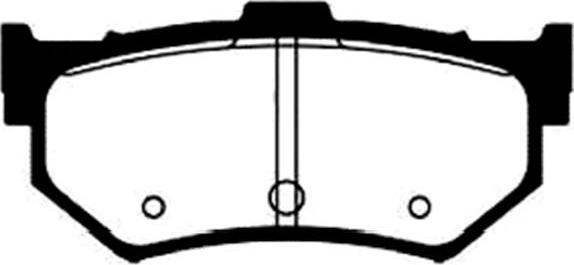 Kavo Parts BP-2026 - Komplet Pločica, disk-kočnica www.molydon.hr