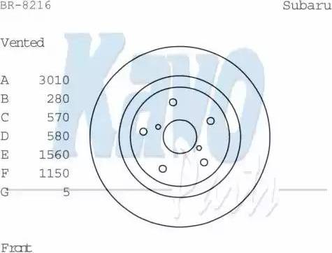 BENDIX 520411 - Kočioni disk www.molydon.hr