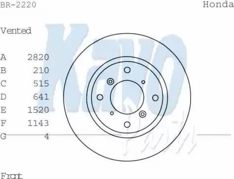 Comline ADC0526 - Kočioni disk www.molydon.hr