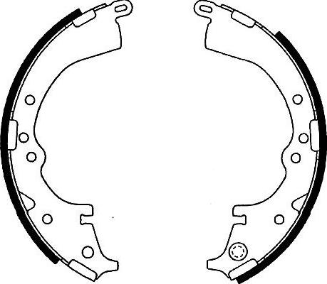 Kavo Parts BS-9936 - Komplet kočnica, bubanj kočnice www.molydon.hr