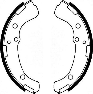 Kavo Parts BS-9938 - Komplet kočnica, bubanj kočnice www.molydon.hr