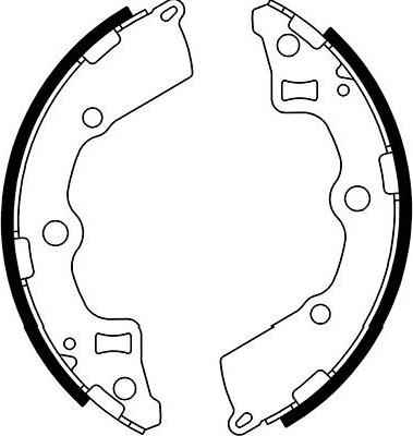 Kavo Parts BS-4406 - Komplet kočnica, bubanj kočnice www.molydon.hr