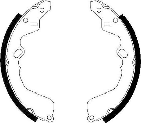 Kavo Parts BS-4403 - Komplet kočnica, bubanj kočnice www.molydon.hr