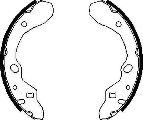 Kavo Parts BS-5414 - Komplet kočnica, bubanj kočnice www.molydon.hr