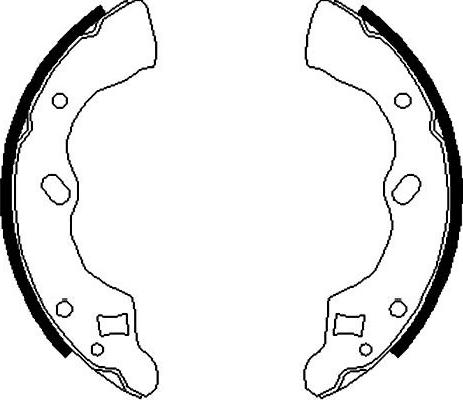 Kavo Parts BS-5415 - Komplet kočnica, bubanj kočnice www.molydon.hr