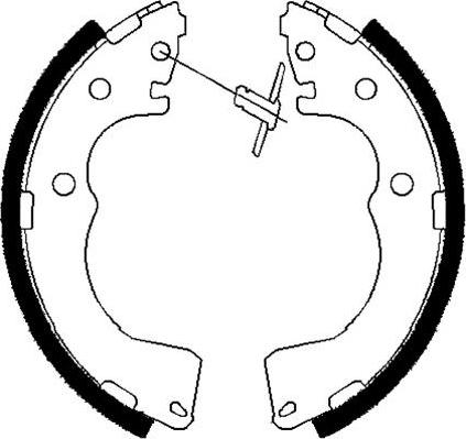 Kavo Parts BS-5421 - Komplet kočnica, bubanj kočnice www.molydon.hr