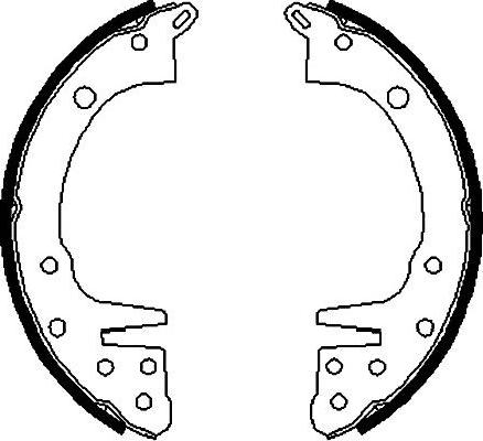 Kavo Parts BS-6400 - Komplet kočnica, bubanj kočnice www.molydon.hr