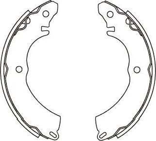 Kavo Parts BS-6428 - Komplet kočnica, bubanj kočnice www.molydon.hr