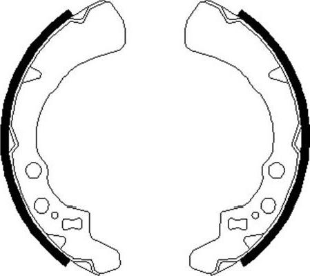 Kavo Parts BS-1904 - Komplet kočnica, bubanj kočnice www.molydon.hr