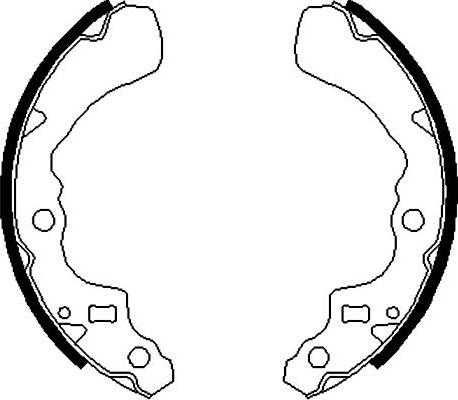 Kavo Parts BS-1913 - Komplet kočnica, bubanj kočnice www.molydon.hr