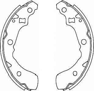 Kavo Parts BS-1921 - Komplet kočnica, bubanj kočnice www.molydon.hr