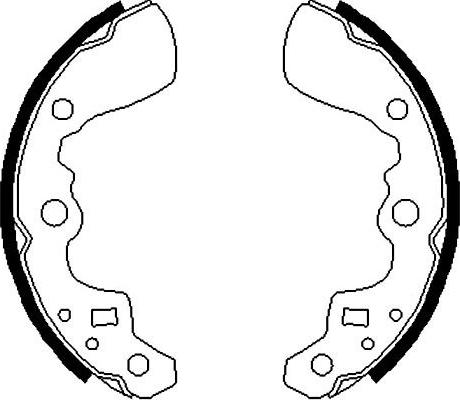 Kavo Parts BS-8909 - Komplet kočnica, bubanj kočnice www.molydon.hr