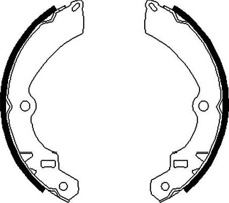 Kavo Parts BS-8905 - Komplet kočnica, bubanj kočnice www.molydon.hr