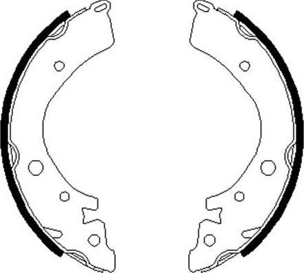 Kavo Parts BS-2904 - Komplet kočnica, bubanj kočnice www.molydon.hr