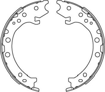 Kavo Parts BS-2914 - Komplet kočnica, bubanj kočnice www.molydon.hr