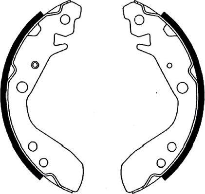 Kavo Parts BS-2911 - Komplet kočnica, bubanj kočnice www.molydon.hr