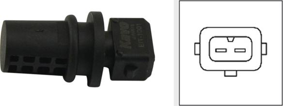 Kavo Parts EIT-1001 - Senzor, temperatura usisnog zraka www.molydon.hr