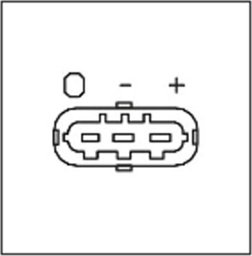 Kavo Parts EMS-6501 - Senzor, pritisak usisne Cijevi www.molydon.hr