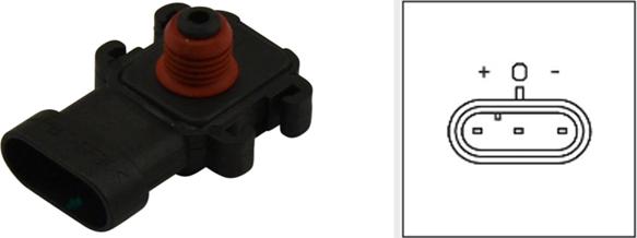 Kavo Parts EMS-6502 - Senzor, pritisak usisne Cijevi www.molydon.hr