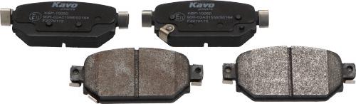 Kavo Parts KBP-10060 - Komplet Pločica, disk-kočnica www.molydon.hr