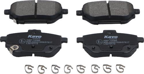 Kavo Parts KBP-10089 - Komplet Pločica, disk-kočnica www.molydon.hr