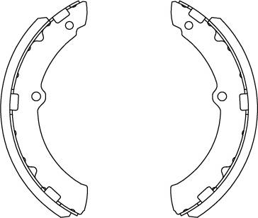 Kavo Parts KBS-9945 - Komplet kočnica, bubanj kočnice www.molydon.hr