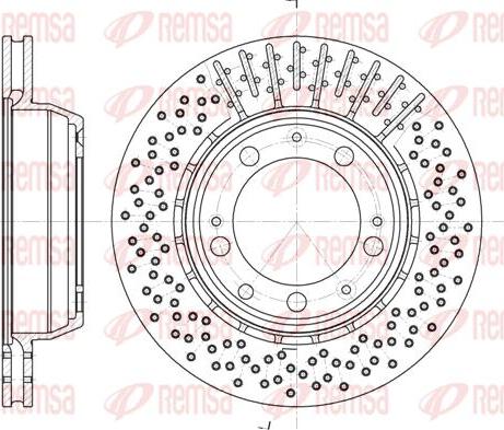 Kawe 6940 10 - Kočioni disk www.molydon.hr