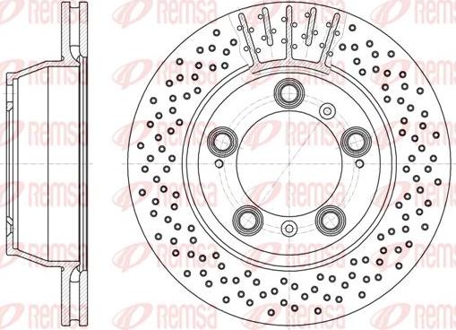 Kawe 6941 10 - Kočioni disk www.molydon.hr