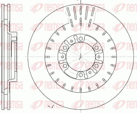 Kawe 6953 10 - Kočioni disk www.molydon.hr