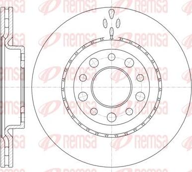 Kawe 6966 10 - Kočioni disk www.molydon.hr