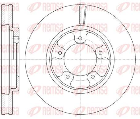 Kawe 6939 10 - Kočioni disk www.molydon.hr