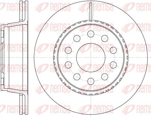 Kawe 6930 10 - Kočioni disk www.molydon.hr