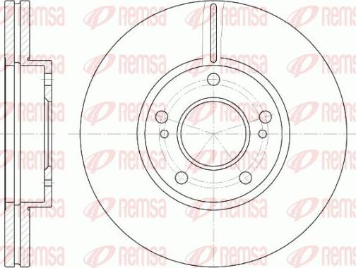 Kawe 6937 10 - Kočioni disk www.molydon.hr