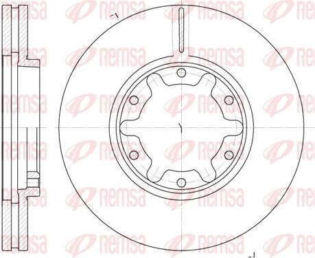 Kawe 6925 10 - Kočioni disk www.molydon.hr