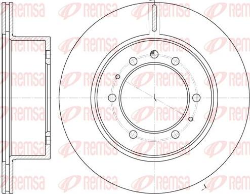 Kawe 6926 10 - Kočioni disk www.molydon.hr