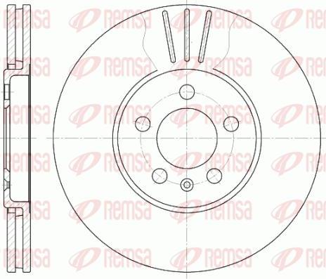 Kawe 6493 10 - Kočioni disk www.molydon.hr