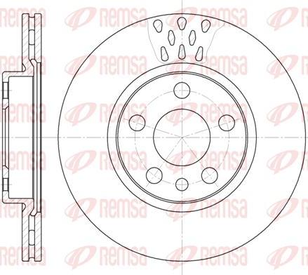 Kawe 6442 11 - Kočioni disk www.molydon.hr