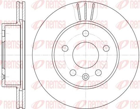 Kawe 6460 10 - Kočioni disk www.molydon.hr