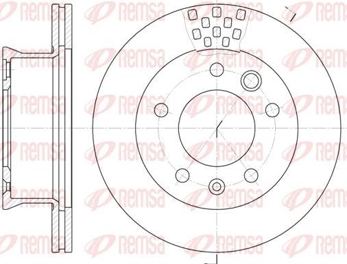 Kawe 6461 10 - Kočioni disk www.molydon.hr