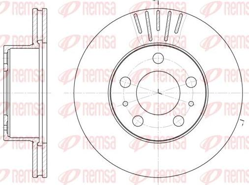 Kawe 6409 10 - Kočioni disk www.molydon.hr