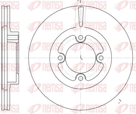 Kawe 6406 10 - Kočioni disk www.molydon.hr