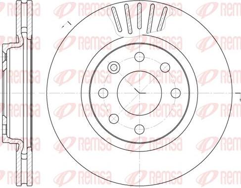 Kawe 6412 10 - Kočioni disk www.molydon.hr