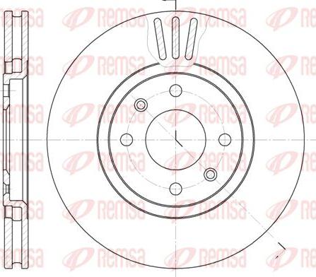 Kawe 6486 10 - Kočioni disk www.molydon.hr