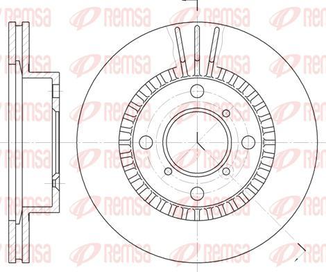 Kawe 6553 10 - Kočioni disk www.molydon.hr