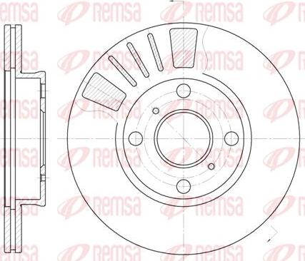 Kawe 6569 10 - Kočioni disk www.molydon.hr