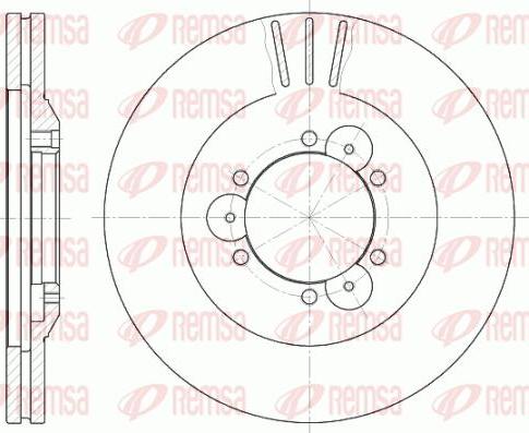 Rotinger RT 2230 T5 - Kočioni disk www.molydon.hr